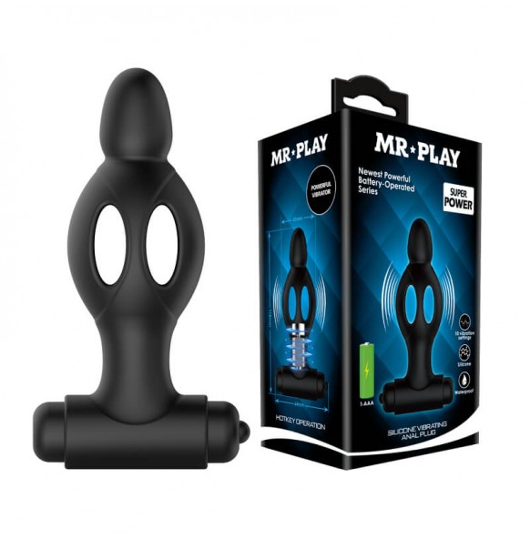 MR PLAY - Anal Servant (Battery - Black) MR PLAY - Anal Servant (Battery - Black)